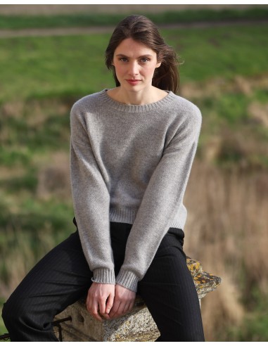 ROUND NECK WITH ELBOW PATCHES