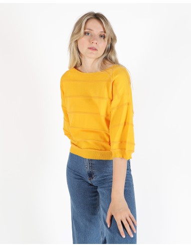 LUREX SWEATER 3/4 SLEEVE