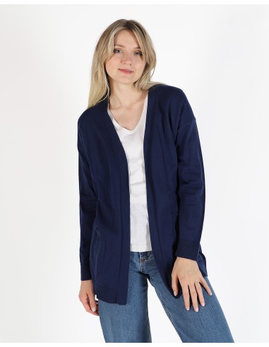 2 POCKETS LONG CARDIGAN