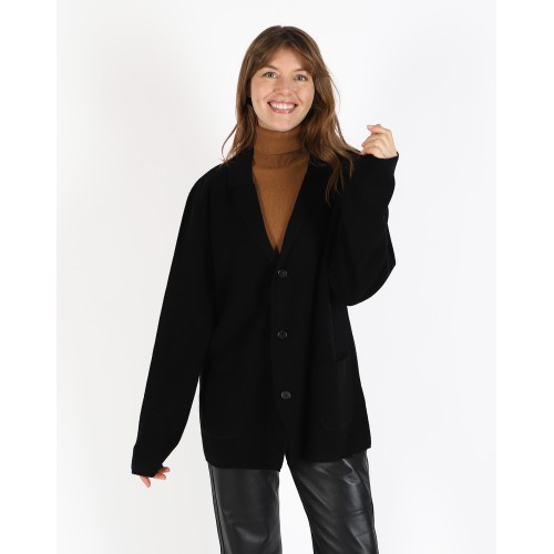 WOMEN'S MIXED BUTTON JACKET