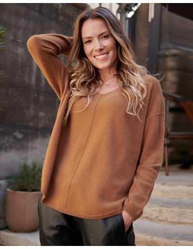 CASUAL OVERSIZE V-NECK